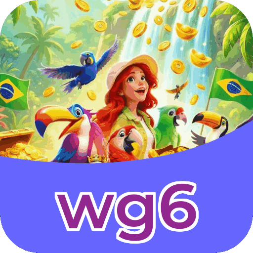 Interface do aplicativo wg6 mostrando jogos disponíveis no iOS e Android